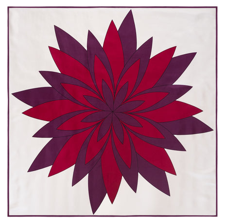 Amethyst Lustre | 35” x 35” Silk Scarf