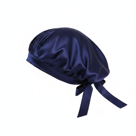 100% Mulberry Silk Hair Bonnet for Sleeping Women – 22 Momme Anti-Frizz Silk Sleep Cap
